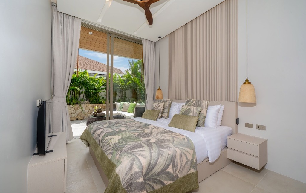 The master suite